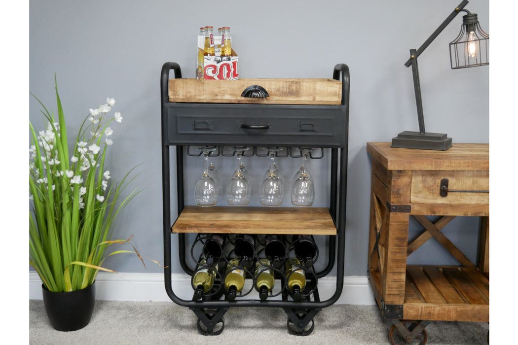 Wine Trolley Wine Racks Sup170 