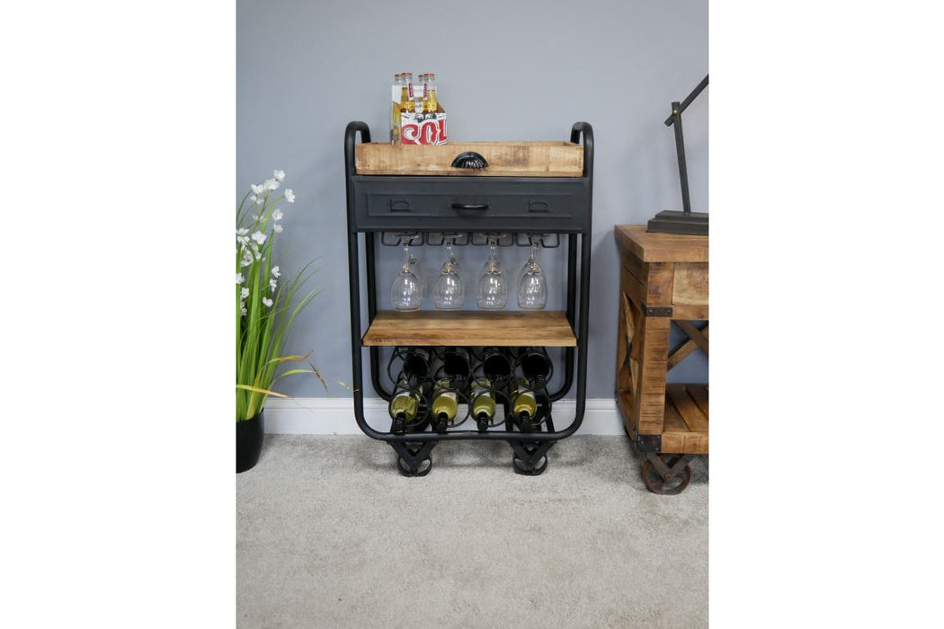 Wine Trolley Wine Racks Sup170 