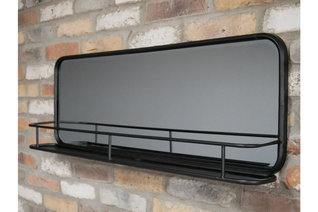 Industrial Shelf With Mirror 2 per box Wall Rack Sup170 