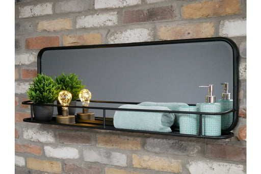 Industrial Shelf With Mirror 2 per box Wall Rack Sup170 