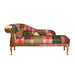 Chester Chaise - (Patchwork Button Back L/Hand Facing) Inc - Bolster Cushion Inc Chaises Supplier 172 