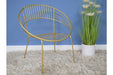 Retro Chair - Gold Chair Sup170 