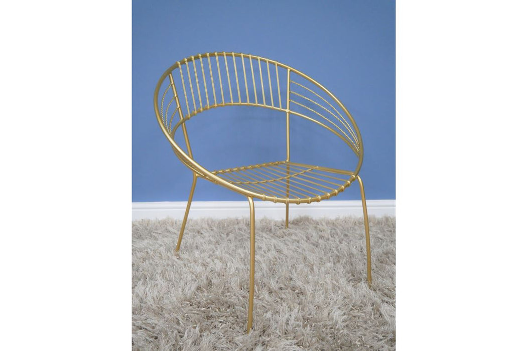 Retro Chair - Gold Chair Sup170 