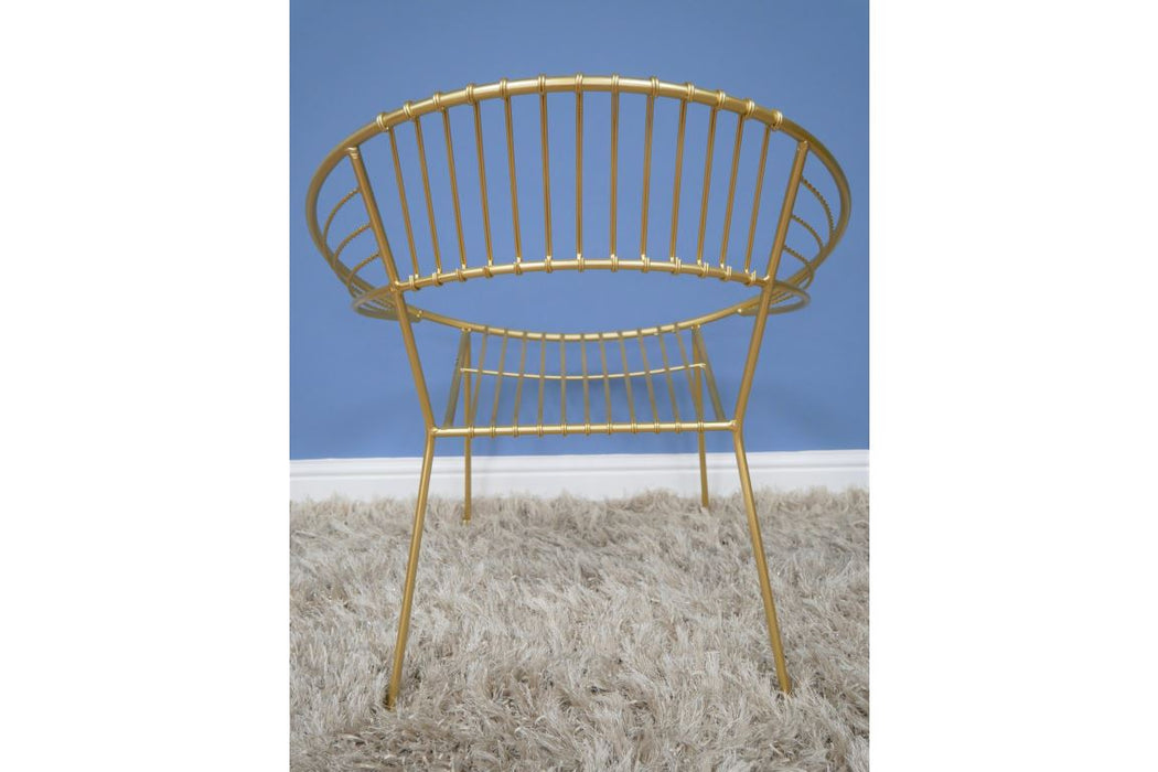 Retro Chair - Gold Chair Sup170 