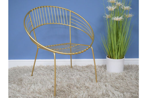 Retro Chair - Gold Chair Sup170 