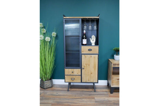 Retro Industrial Wine Cabinet Wine Racks Sup170 