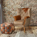 Buckingham Chair - Hunting Lodge Harris Tweed Arm Chairs Supplier 172 