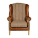 Fluted Wing Armchair - Hunting Lodge Harris Tweed Arm Chairs Supplier 172 