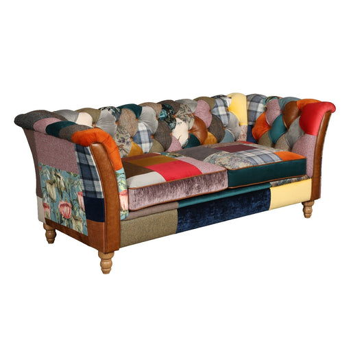 Rutland Harlequin Patchwork 2 Seater Sofa Sofas Supplier 172 