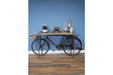 Bike Side Table Wine Racks Sup170 