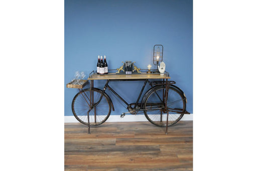 Bike Side Table Wine Racks Sup170 