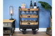 Industrial Trolley Wine Racks Sup170 