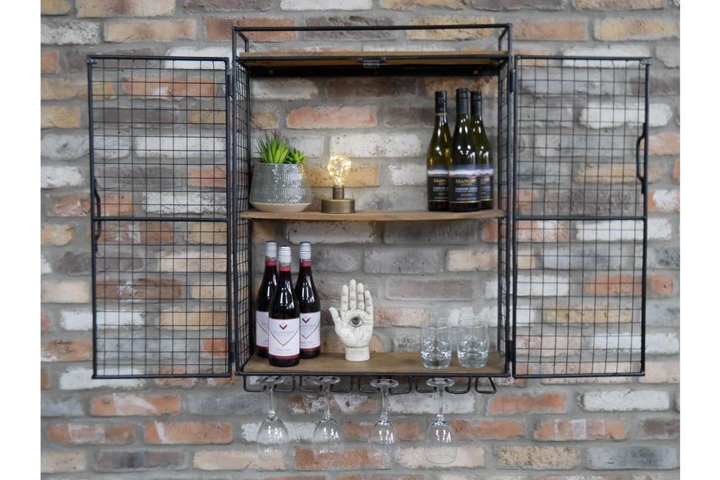 Industrial Wine Wall Unit Wine Racks Sup170 