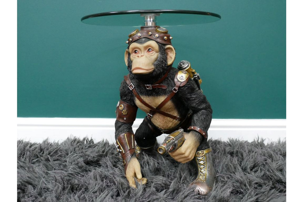 Steampunk Monkey Table Side Table Sup170 