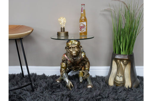 Steampunk Monkey Table Side Table Sup170 