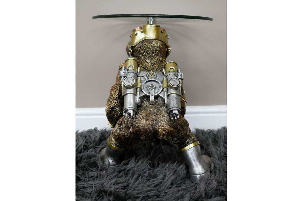 Steampunk Monkey Table Side Table Sup170 