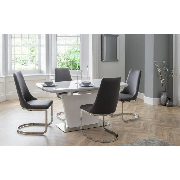 Como Cantilever Pu Chair (2 Per Box) Dining Chairs Julian Bowen V2 