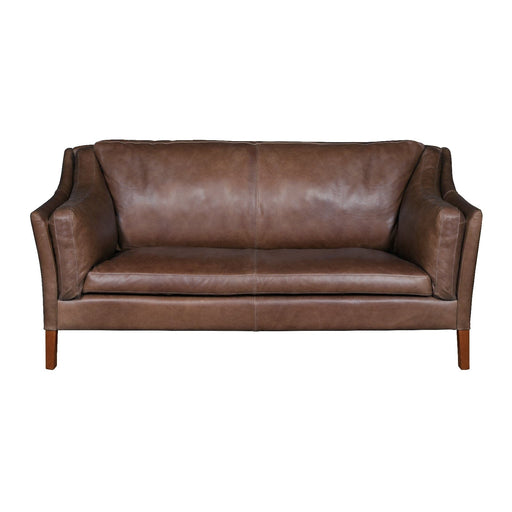 Malone Large 2 Seater Espresso Leather Sofas Supplier 172 