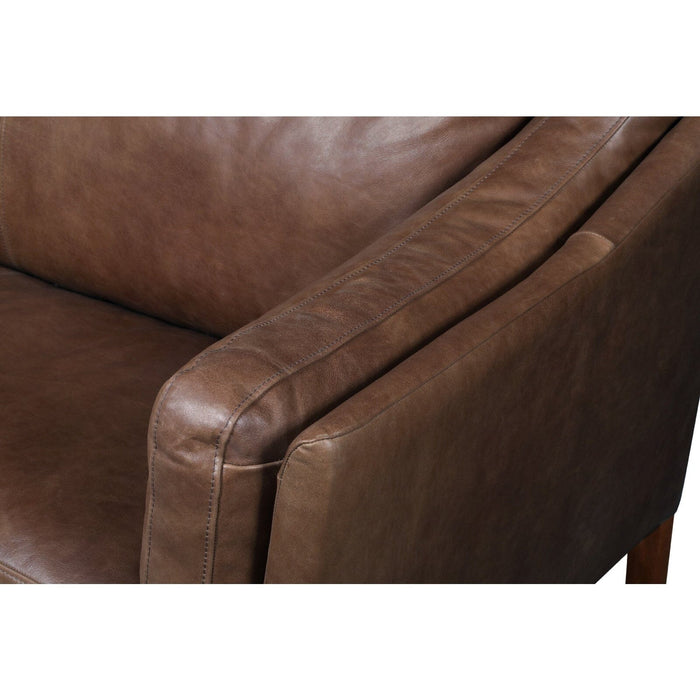 Malone Large 2 Seater Espresso Leather Sofas Supplier 172 