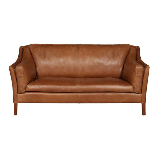 Malone Large 2 Seater Brown Tan Leather Sofas Supplier 172 