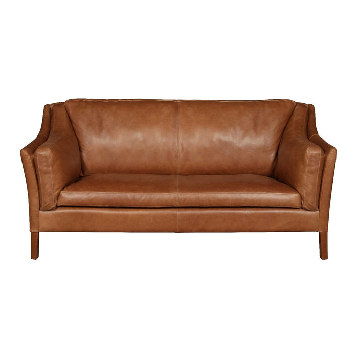 Malone Large 2 Seater Brown Tan Leather Sofas Supplier 172 