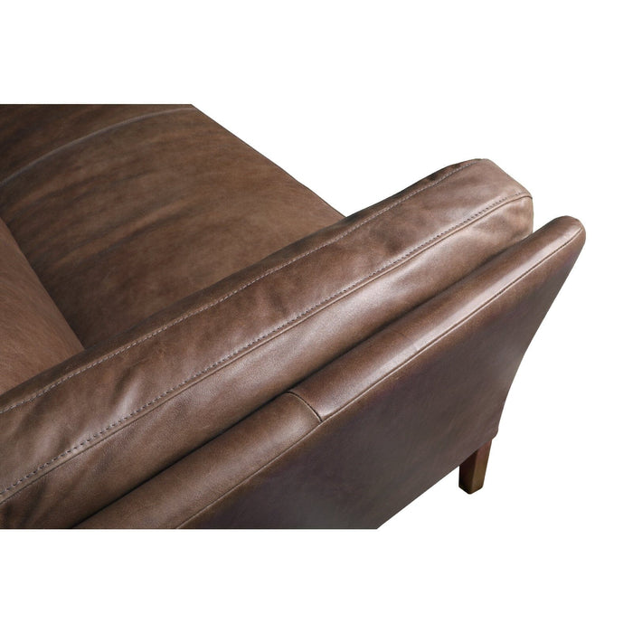 Bugsy 2 Seater Espresso Leather Sofas Supplier 172 