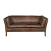 Bugsy 2 Seater Espresso Leather Sofas Supplier 172 