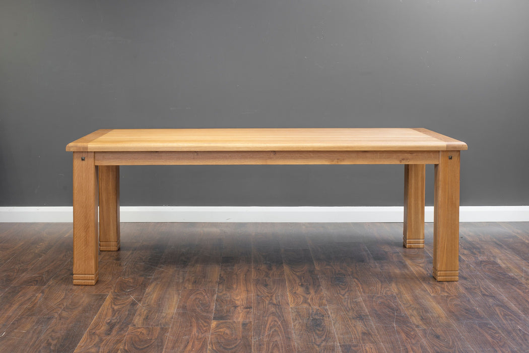 Donny - Dining Table - 2.2m - Fixed Top Dining Tables HB 