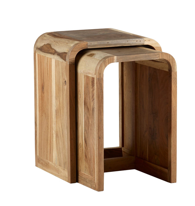 Aspen Nest of 2 Tables Wooden Nest Of Table IHv2 