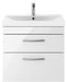 Aura 600mm 2 Drawer Wall Hung Unit White Supplier 141 