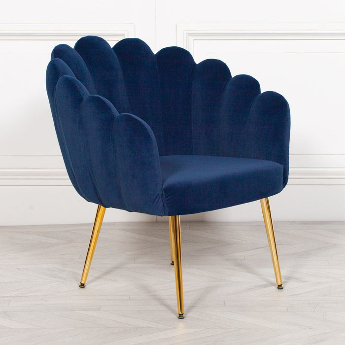 Deco Blue Dining / Bedroom Chair Dining Chairs Maison Repro 