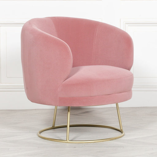 Deco Pink Armchair Armchair Maison Repro 