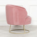 Deco Pink Armchair Armchair Maison Repro 