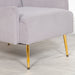 Grey Velvet Sofa Chair Accent Chair Maison Repro 