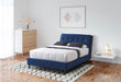 Ava 4'6" Bed - Blue Bed Frame FP 