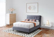 Ava 4'6" Bed - Grey Bed Frame FP 