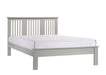 Alana Slatted Bed - White Bed Frame Gannon 