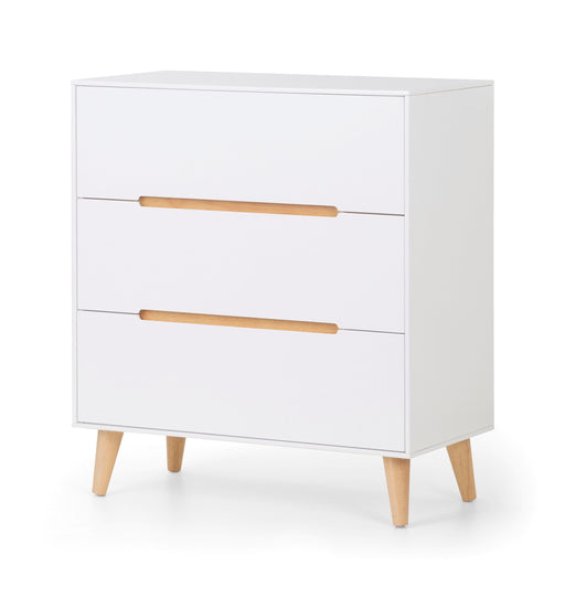 Alicia 3 Drawer Chest Chest of Drawers Julian Bowen V2 