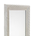 ALLEGRO WHITE DRESS MIRROR Mirror Julian Bowen V2 