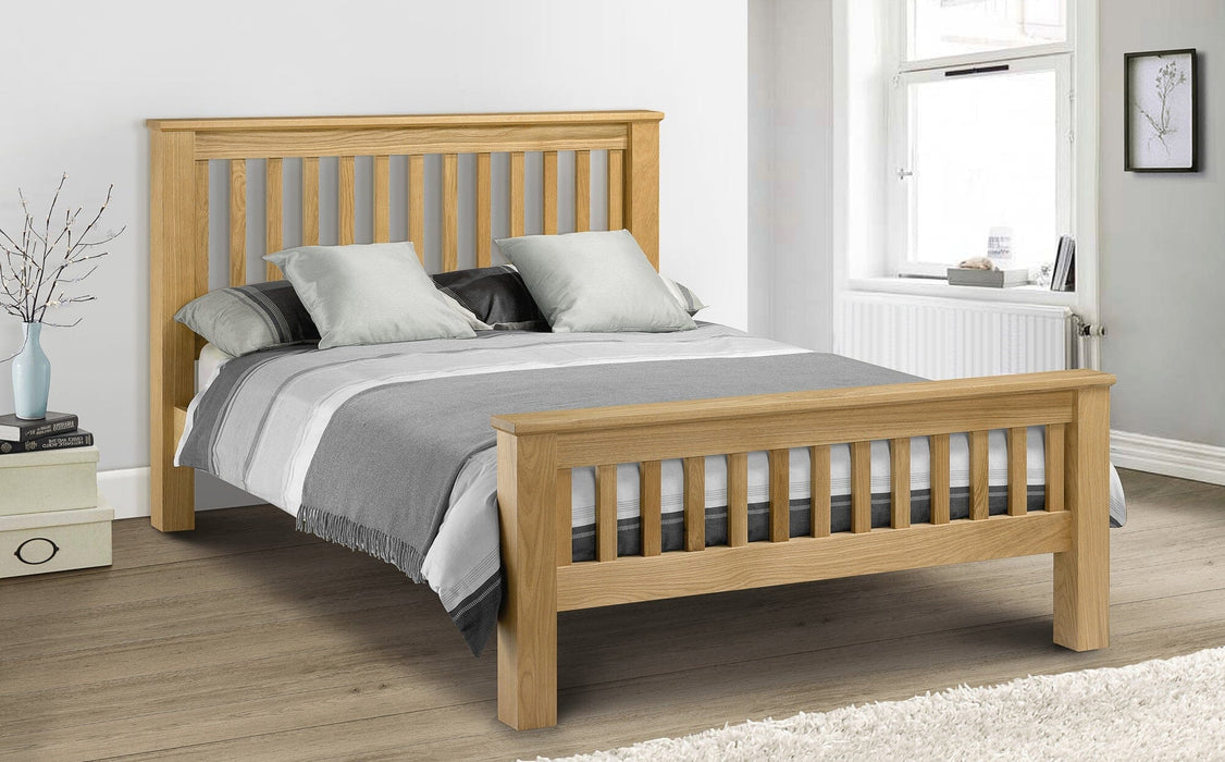 Amsterdam Oak Bed Frame Hfe 150Cm Bed Frames Julian Bowen V2 