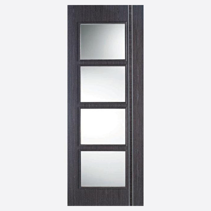 Ash Grey Zanzibar Glazed 4L Internal Doors Home Centre Direct 