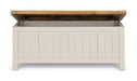 Aspen Storage Bench - Grey Wash Blanket Box Julian Bowen V2 