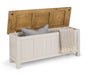 Aspen Storage Bench - Grey Wash Blanket Box Julian Bowen V2 