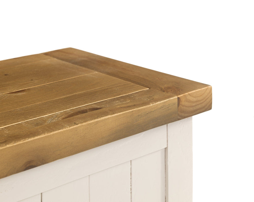 Aspen Storage Bench - Grey Wash Blanket Box Julian Bowen V2 