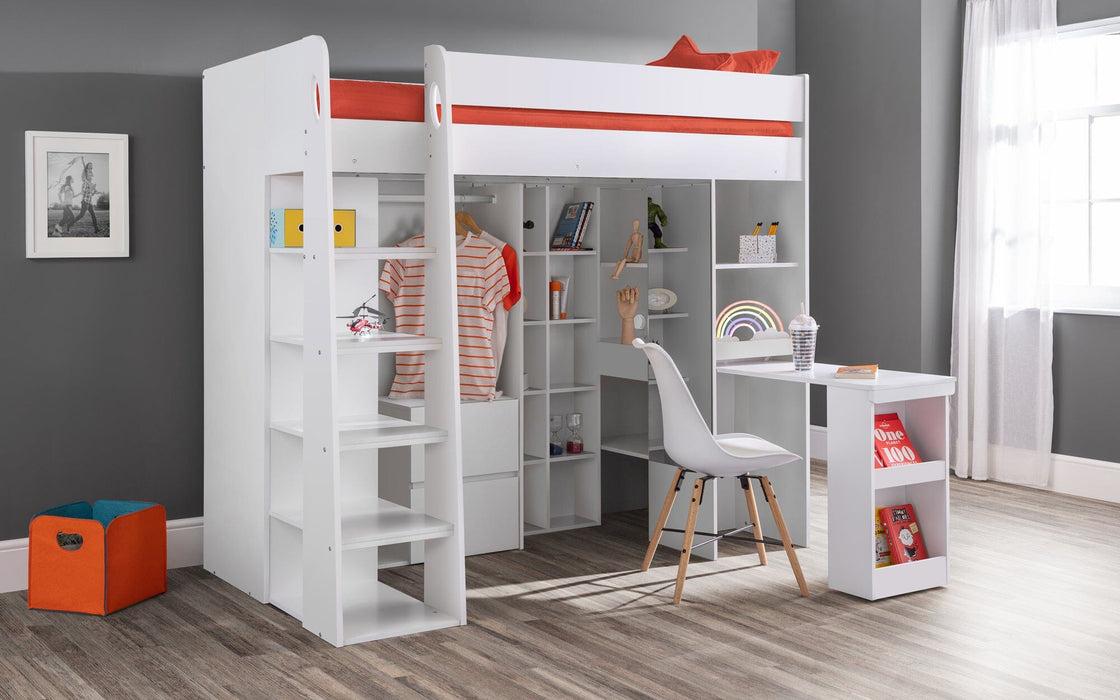 Aurora High Sleeper Bunk Beds Julian Bowen V2 