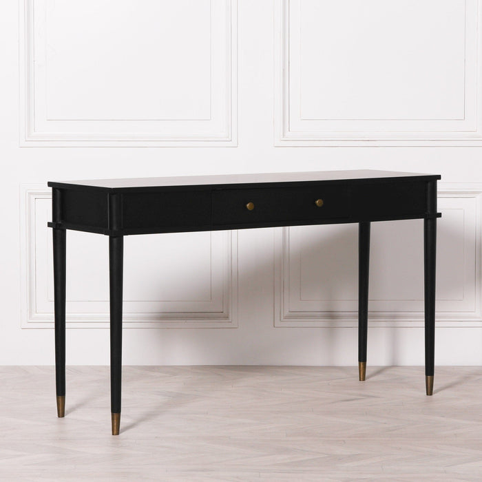 Black Painted Console Table Console Table Maison Repro 