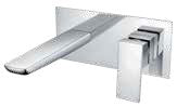 Blade Wall Mounted Basin Mixer Supplier 141 