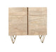 Light Gold 2 Door Medium Sideboard Light Gold IHv2 