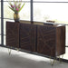 Dark Gold Extra Large Sideboard 3 Drawers and 2 Doors Dark Gold IHv2 