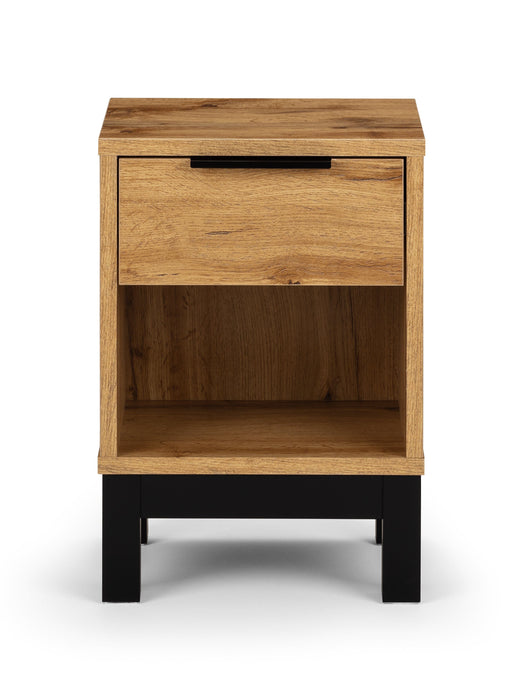 Bali 1 Drawer Bedside Table Bedside Table Julian Bowen V2 